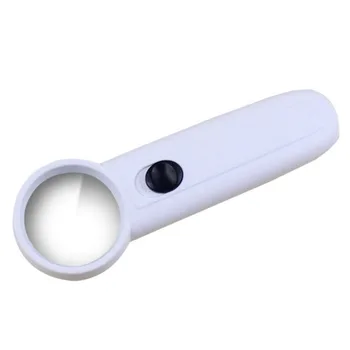 Handheld Illuminated Magnifier Reading Support With LED 15X magnification Lens Diameter 37mm Plastic Glass Lenses Easy To Carry
Handheld Illuminated Magnifier Reading Support With LED 15X magnification Lens Diameter 37mm Plastic Glass Lenses Easy To Carry