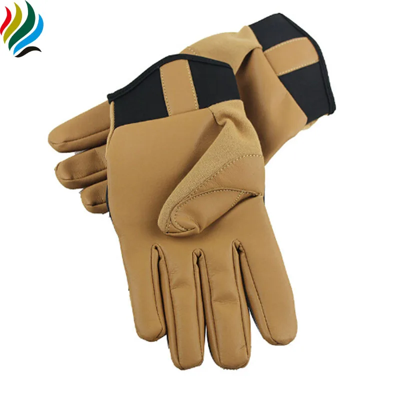 Image Army Combat Paintball Shooting Gloves New Brand Design Full Finger Mittens Bicycle Sports Motorcross Hard Knuckle Gloves L XL