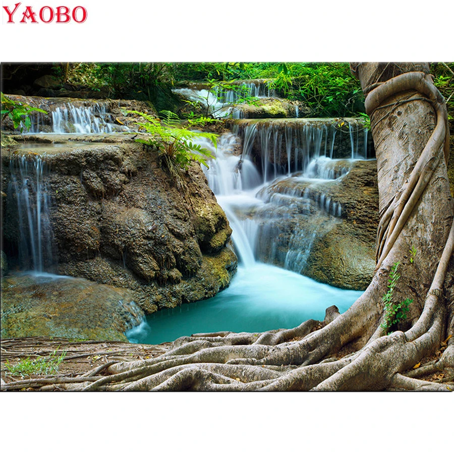 Needlework Full square diamond embroidery Natural scenery waterfall diy 5d diamond painting cross stitch mosaic puzzle picture
Needlework Full square diamond embroidery Natural scenery waterfall diy 5d diamond painting cross stitch mosaic puzzle picture