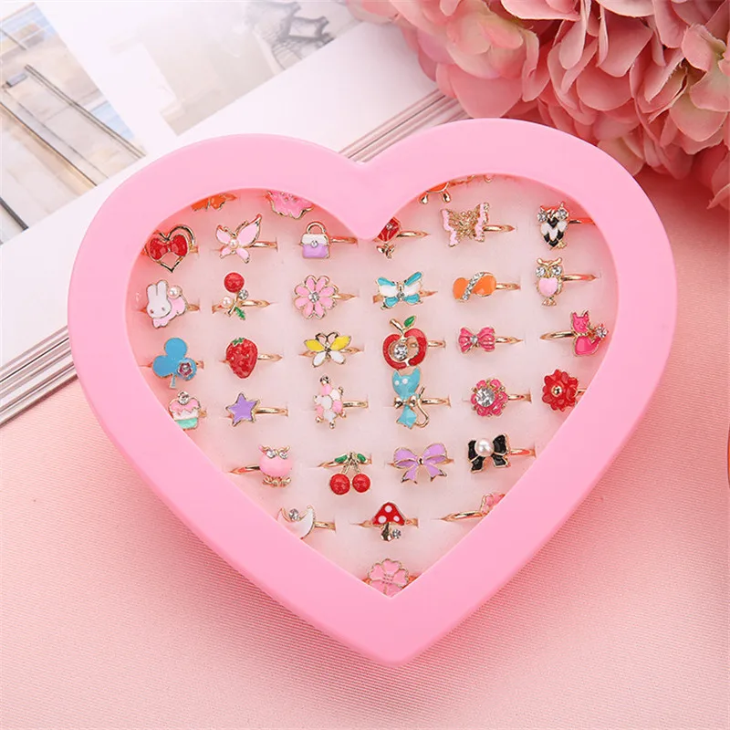 36pcs Kids Sweet Cute Adjustable Flowers Animal Rings Children Rings Cartoon Crystal Alloy Rings Kids Birthday Girl Party Gift
36pcs Kids Sweet Cute Adjustable Flowers Animal Rings Children Rings Cartoon Crystal Alloy Rings Kids Birthday Girl Party Gift