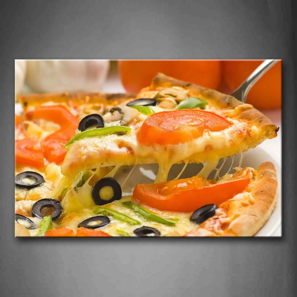 Framed Wall Art Pictures Delicious Pizza Canvas Print Food Modern Posters With Wooden Frames For Home Living Room Decor
Framed Wall Art Pictures Delicious Pizza Canvas Print Food Modern Posters With Wooden Frames For Home Living Room Decor
