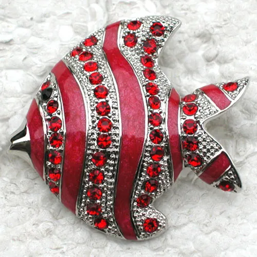 12pcs Wholesale Fashion Brooch Rhinestone Enamel Fish Pin brooches Jewelry Gift C101803
12pcs Wholesale Fashion Brooch Rhinestone Enamel Fish Pin brooches Jewelry Gift C101803