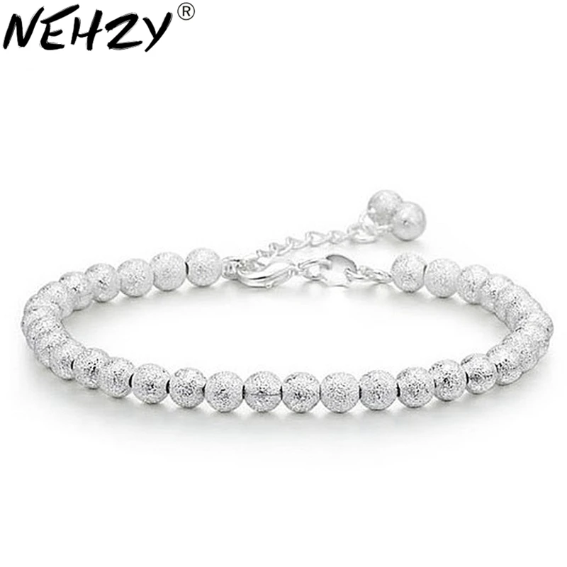 Silver bead bracelet matte Ms. wild fashion jewelry, high quality jewelry cute 17.5CM
Silver bead bracelet matte Ms. wild fashion jewelry, high quality jewelry cute 17.5CM