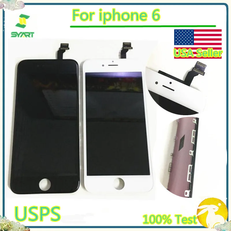 100% Tested Grade AAA Quality For iphone6 Screen LCD Display With Touch Screen Digitizer Assembly For iphone 6 6G USA Seller
100% Tested Grade AAA Quality For iphone6 Screen LCD Display With Touch Screen Digitizer Assembly For iphone 6 6G USA Seller