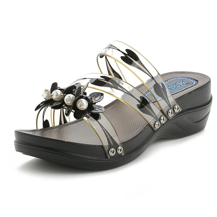 2017 summer women sandals Female Genuine Leather thick sandals high-heeled platform middle-aged mother non-slip comfortable
2017 summer women sandals Female Genuine Leather thick sandals high-heeled platform middle-aged mother non-slip comfortable