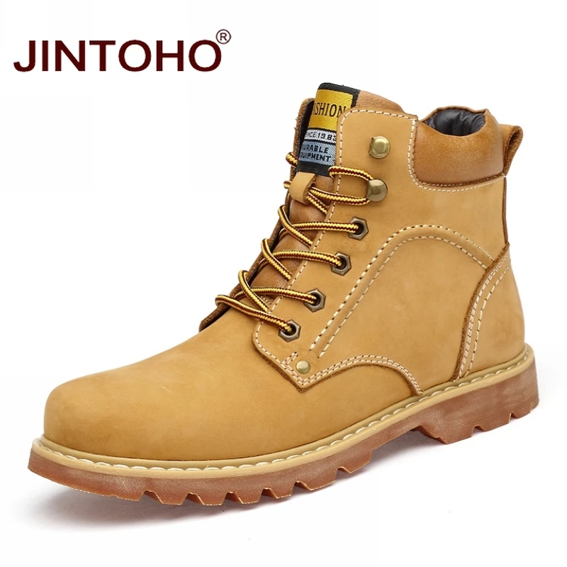 JINTOHO New Winter Warm Fur Shoes Genuine Leather Work&Safety Boots Ankle Leather Male Boots Work&Safety Shoes Winter Men Booots
JINTOHO New Winter Warm Fur Shoes Genuine Leather Work&Safety Boots Ankle Leather Male Boots Work&Safety Shoes Winter Men Booots