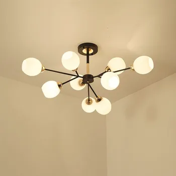 Simple LED Lamps Living Room Chandelier Nordic Dining Hall Lamp Bedroom Study Clothing Store Modern Lamp
Simple LED Lamps Living Room Chandelier Nordic Dining Hall Lamp Bedroom Study Clothing Store Modern Lamp