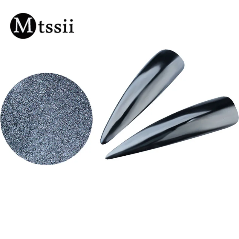 Mtssii Black Mirror Nail Art Powder 1g Glass Chrome Pigment Glitter Powder Shining Metallic Paillette DIY Manicure Accessories
Mtssii Black Mirror Nail Art Powder 1g Glass Chrome Pigment Glitter Powder Shining Metallic Paillette DIY Manicure Accessories