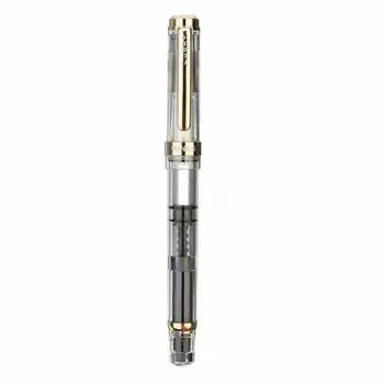 2020 Model Wing Sung 698 Transparent Piston Fountain Pen Extra Soft Nib 0.5mm Business Stationery Office School Supplies Writing
2020 Model Wing Sung 698 Transparent Piston Fountain Pen Extra Soft Nib 0.5mm Business Stationery Office School Supplies Writing