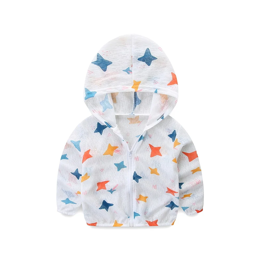 Summer Girls Hoodies Outdoor Children's Sunscreen Breathable Star Pattern Skin Clothes
Summer Girls Hoodies Outdoor Children's Sunscreen Breathable Star Pattern Skin Clothes