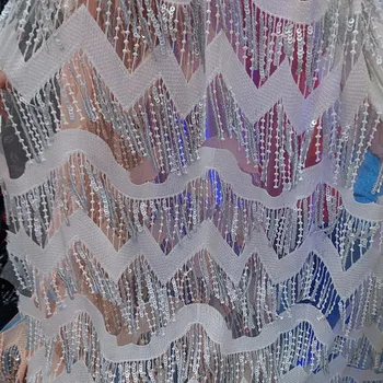 Nigerian Lace Fabrics Hgh Quality Guipure French Lace Fabric With sequins and Stones Embroidered African Lace Fabric Tulle Lace
Nigerian Lace Fabrics Hgh Quality Guipure French Lace Fabric With sequins and Stones Embroidered African Lace Fabric Tulle Lace