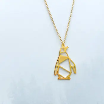 Wholesale Trendy Gold Silver Color Walking Penguin Necklace Women Origami Statement Necklace Pet Jewelry Kolye Cs Go Collares
Wholesale Trendy Gold Silver Color Walking Penguin Necklace Women Origami Statement Necklace Pet Jewelry Kolye Cs Go Collares