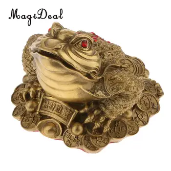 Brass Gold Toad Feng Shui Craft Ruby Coin Lucky Fortune Miniature Frog Wealth Collectible Ornament Gift
Brass Gold Toad Feng Shui Craft Ruby Coin Lucky Fortune Miniature Frog Wealth Collectible Ornament Gift