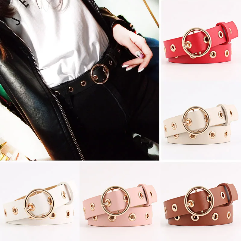 Metal Hole Metal Belt Women Girl Black Silver Leather Belt Belt cinto cinturon feminino mujer cintos para as mulheres kemer
Metal Hole Metal Belt Women Girl Black Silver Leather Belt Belt cinto cinturon feminino mujer cintos para as mulheres kemer