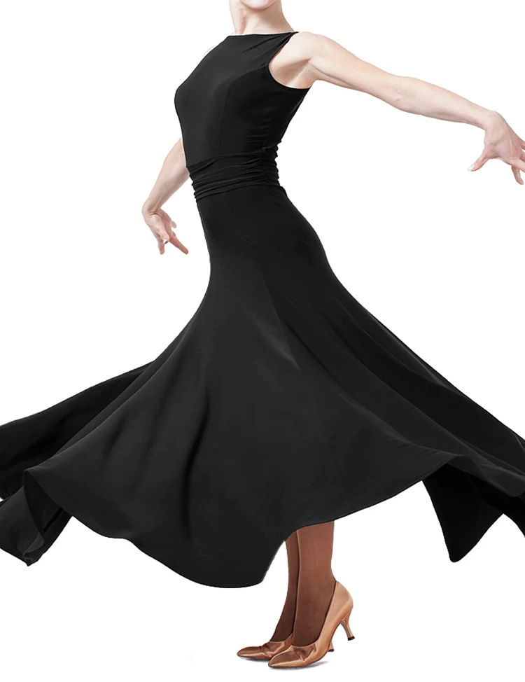 ballroom dance modern dance sleeveless backless halter neck crinkle waist dress W15003 modern practice
ballroom dance modern dance sleeveless backless halter neck crinkle waist dress W15003 modern practice