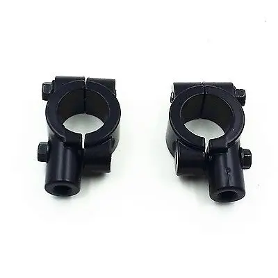 7/8" 22mm Handlebar 8mm Mirror Clamp On Mount Adapter for KTM Honda Kawasaki ATV DR Custom
7/8" 22mm Handlebar 8mm Mirror Clamp On Mount Adapter for KTM Honda Kawasaki ATV DR Custom
