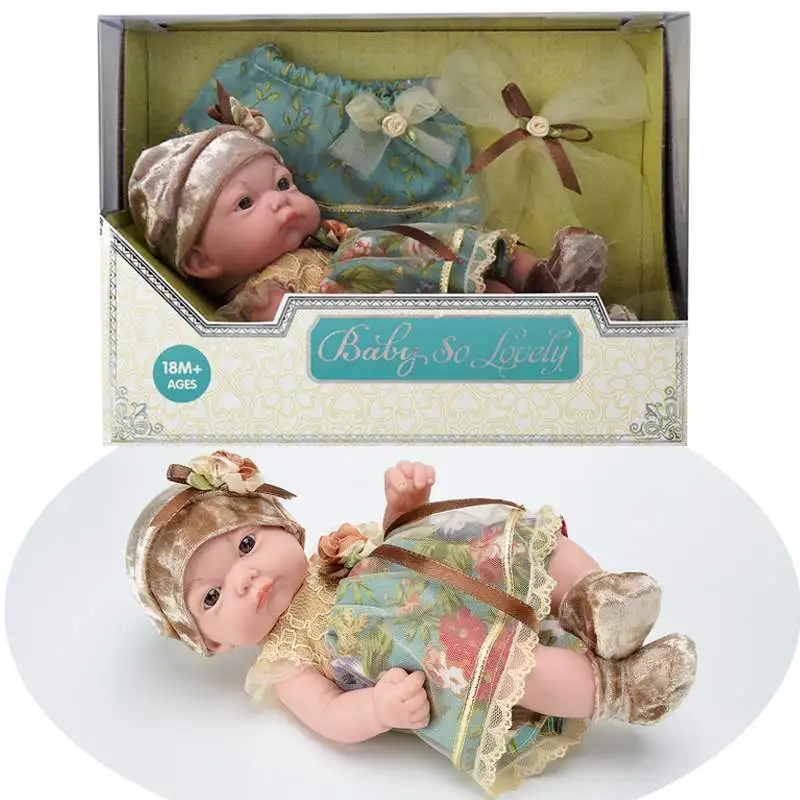 10 Inch Newborn Baby Doll Soft Realistic Simulation Doll Toys for Children Educational Lifelike Babies Dolls Birthday Gift
10 Inch Newborn Baby Doll Soft Realistic Simulation Doll Toys for Children Educational Lifelike Babies Dolls Birthday Gift
