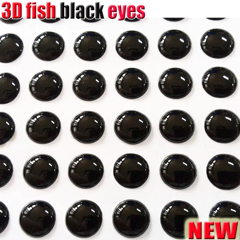 HOT fishing lure eyes 3D solid color fish eyes 500pcs/lot color BLACK fishing accessories
HOT fishing lure eyes 3D solid color fish eyes 500pcs/lot color BLACK fishing accessories