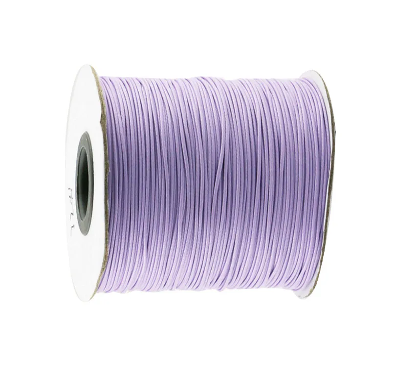 200yds/roll+0.5mm LT Purple Colorfast Korea Polyester Wax Cord Waxed Thread+Jewelry Bracelet Necklace Wire String Accessories
200yds/roll+0.5mm LT Purple Colorfast Korea Polyester Wax Cord Waxed Thread+Jewelry Bracelet Necklace Wire String Accessories