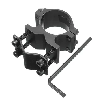 1 Inch/25.4mm Flashlight Mount Scope Ring Mount Holder with 10-21mm Barrel Clamp Adapter Aluminum Alloy Flashlight Holder
1 Inch/25.4mm Flashlight Mount Scope Ring Mount Holder with 10-21mm Barrel Clamp Adapter Aluminum Alloy Flashlight Holder