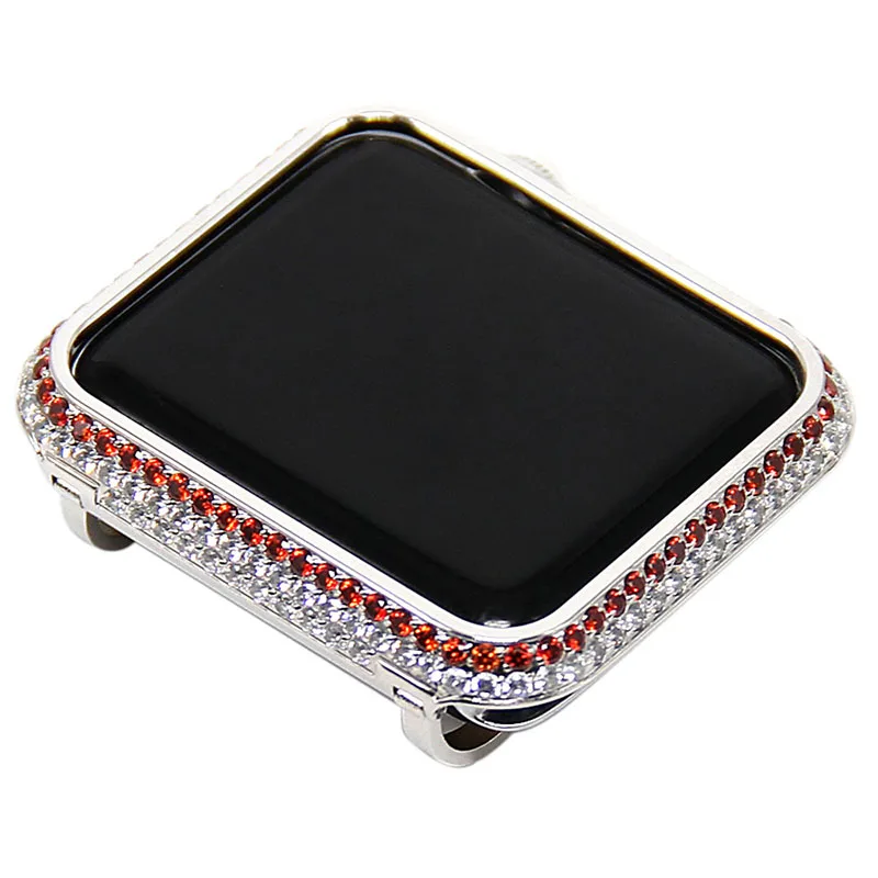 Diamond case for apple watch gold plated watch bezel cover for watch accessories crystal watch case crystal cover for apple
Diamond case for apple watch gold plated watch bezel cover for watch accessories crystal watch case crystal cover for apple