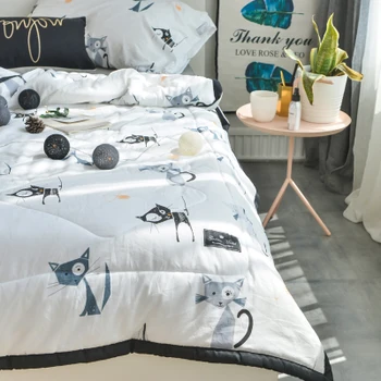 3/4 piece 100% Cotton Home Bedding Comforter for Winter Feather Fabric Filling Reactive Printing Duvet for Children Adult Quilt
3/4 piece 100% Cotton Home Bedding Comforter for Winter Feather Fabric Filling Reactive Printing Duvet for Children Adult Quilt