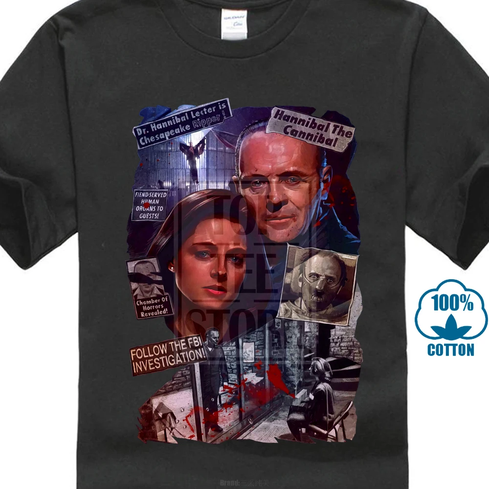 Hannibal The Cannibal T Shirt Black All Sizes S To 4xl Anthony Hopkins Funny Clothing Casual Short Sleeve Tshirts
Hannibal The Cannibal T Shirt Black All Sizes S To 4xl Anthony Hopkins Funny Clothing Casual Short Sleeve Tshirts