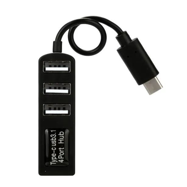 White And Black Type-C To USB 3.0 Hub 4-Port USB 3.1 Adapter For MacBook Pro(2018) and Other Type-C Supported Devices 2.24 #T08
White And Black Type-C To USB 3.0 Hub 4-Port USB 3.1 Adapter For MacBook Pro(2018) and Other Type-C Supported Devices 2.24 #T08