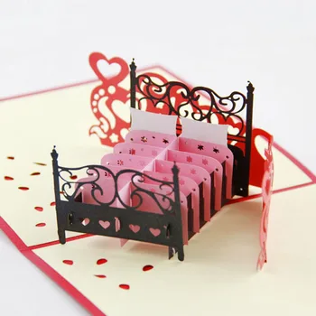 Love beautiful life 3D cubic double Valentine cards stereo creative wedding custom
Love beautiful life 3D cubic double Valentine cards stereo creative wedding custom