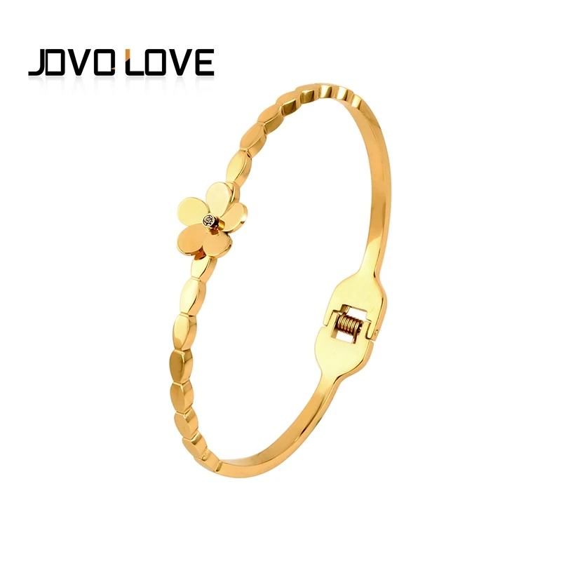 Fashion Flower Design Gold Bracelets for Women 316L Stainless Steel Bangles & Bracelets Female Women Birthday Gift
Fashion Flower Design Gold Bracelets for Women 316L Stainless Steel Bangles & Bracelets Female Women Birthday Gift