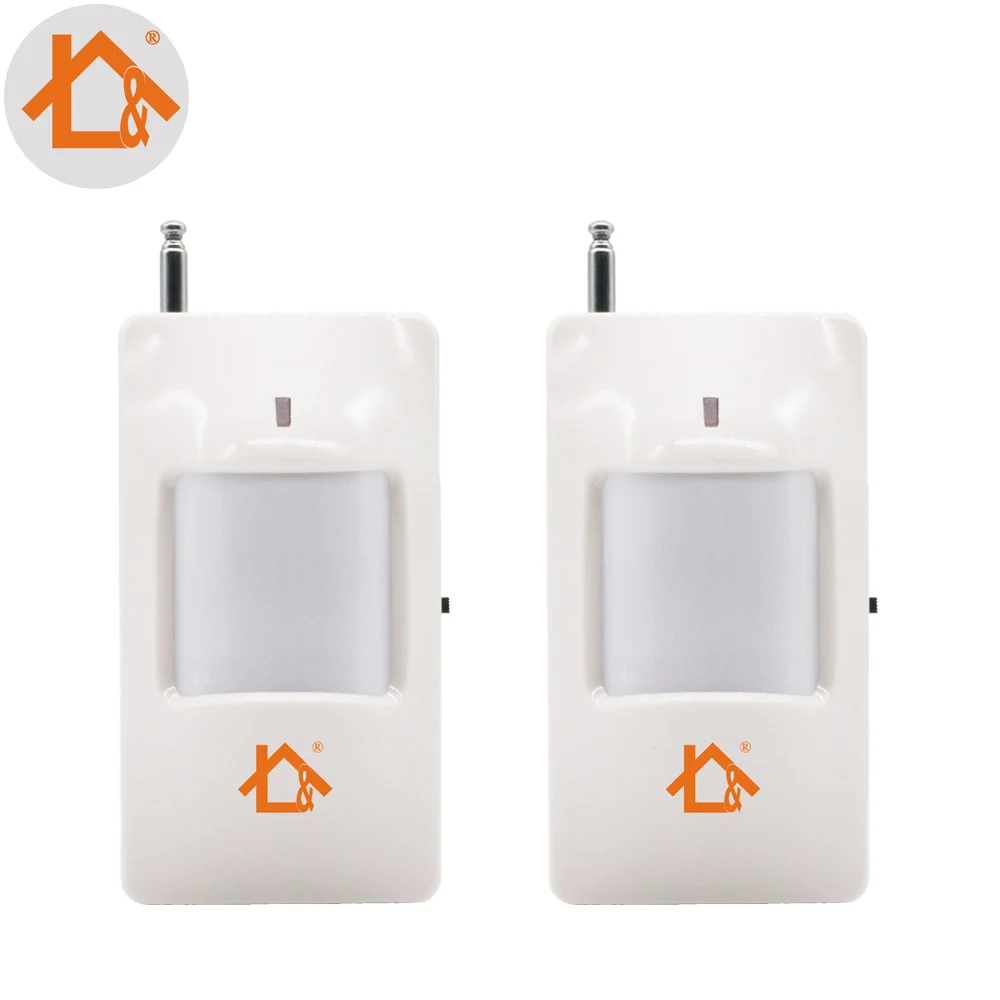 433MHz Wireless PIR Detector Motion Sensor Detector Security Accessory for GSM PSTN Home Alarm~2pcs/lot
433MHz Wireless PIR Detector Motion Sensor Detector Security Accessory for GSM PSTN Home Alarm~2pcs/lot