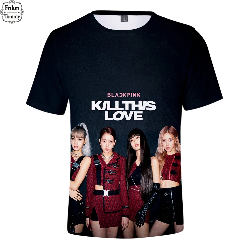 Frdun Tommy BLACKPINK KILL THIS LOVE 3D T-shirt Women 2019 Exclusive Popular T-shirt 3D Harajuku Summer Short Sleeve T Shirts
Frdun Tommy BLACKPINK KILL THIS LOVE 3D T-shirt Women 2019 Exclusive Popular T-shirt 3D Harajuku Summer Short Sleeve T Shirts