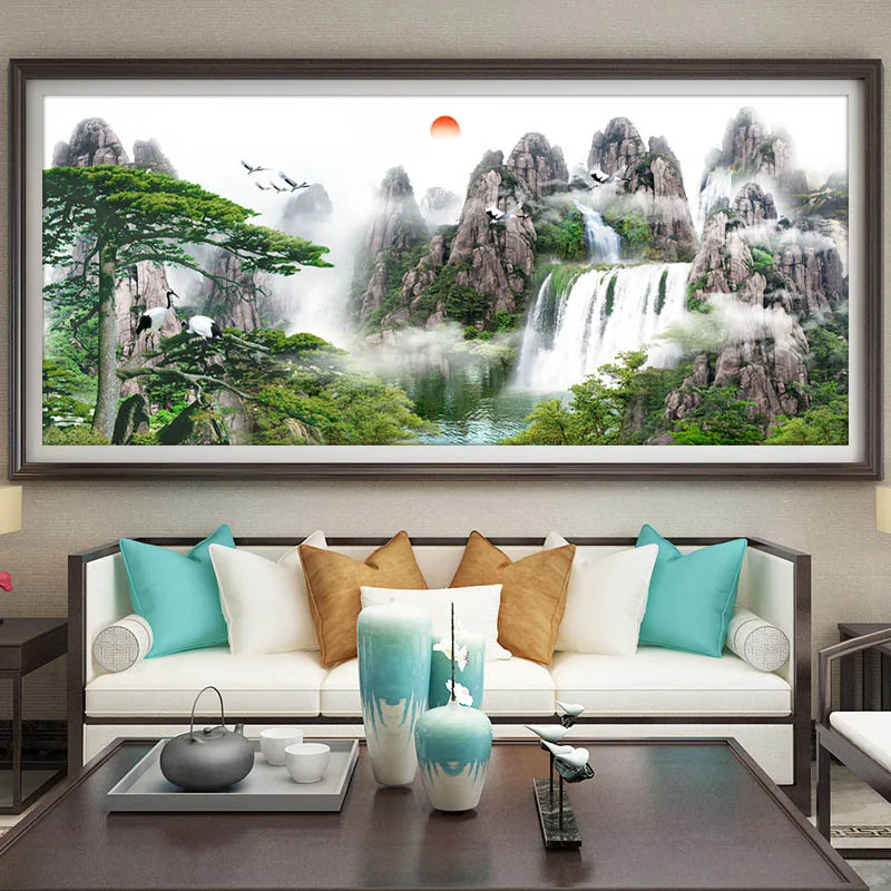 2019 5d Diamond Painting Full Drill Square /Round Landscape Painting "Water And Wealth" Diamond Embroidery Cross Stitch Decor
2019 5d Diamond Painting Full Drill Square /Round Landscape Painting "Water And Wealth" Diamond Embroidery Cross Stitch Decor