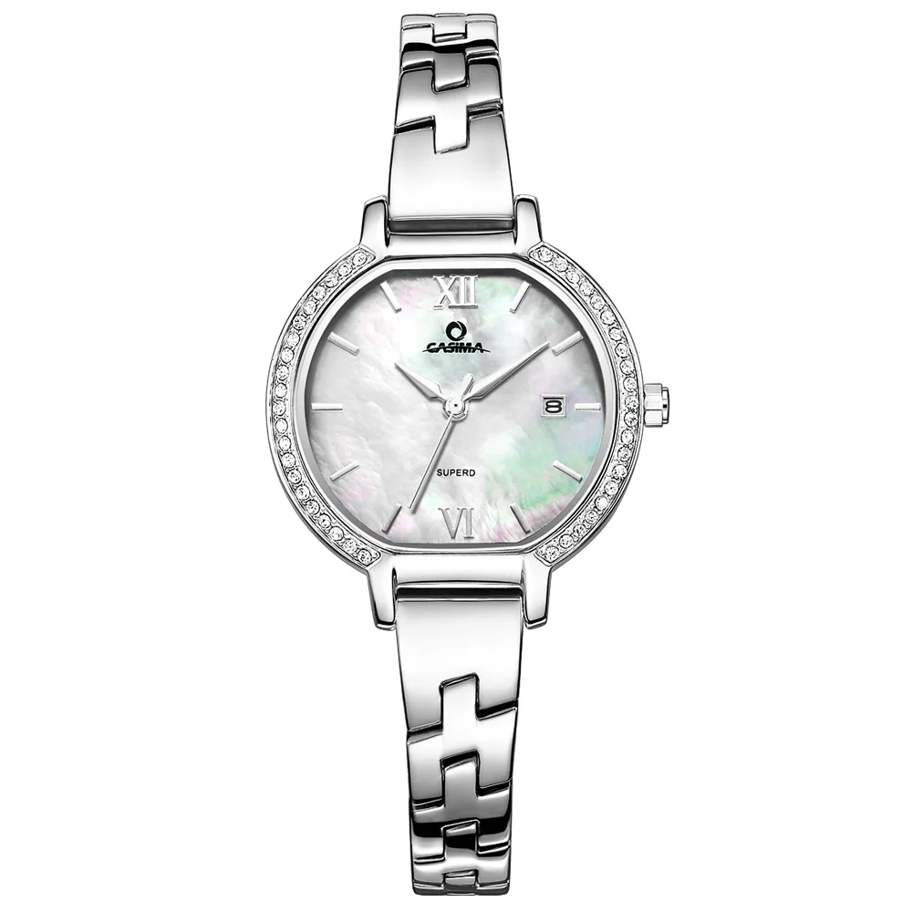 

CASIMA luxury brand watches women 2016 hot fashion elegent dress womens bracelet quartz wrist watch waterproof # 2614