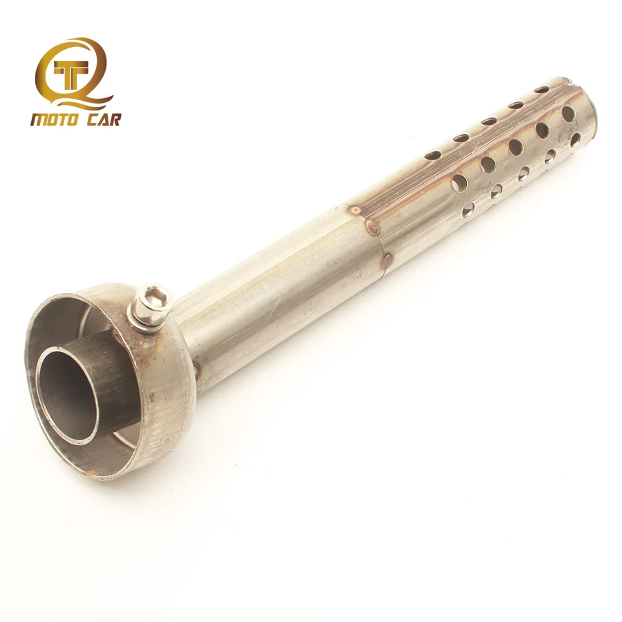 1pc Motorcycle Exhaust Elbow Muffler Escape Moto Mid Tube Adjustable Dirt Bike DB Killer Silencer 48MM Noise Sound Eliminator
1pc Motorcycle Exhaust Elbow Muffler Escape Moto Mid Tube Adjustable Dirt Bike DB Killer Silencer 48MM Noise Sound Eliminator