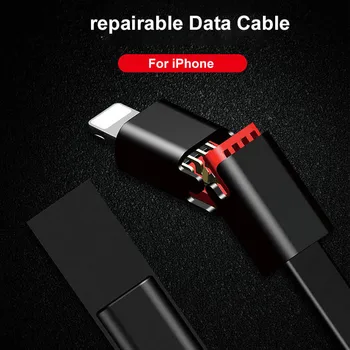 Regenerative cable fast charge 1.5M Reusable cable Quickly Repair puncture charging cable Suit For iPhone Tpye-c phone usb Oct22
Regenerative cable fast charge 1.5M Reusable cable Quickly Repair puncture charging cable Suit For iPhone Tpye-c phone usb Oct22