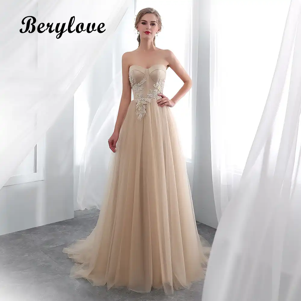 Champagne Wedding Dresses Plus Size Pemerintah Kota Ambon