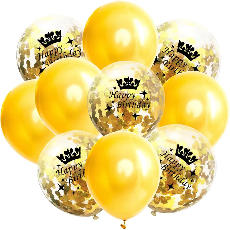10pcs 12 Inch Mix Happy Birthday Confetti Latex Balloons Set Adults 18 30 40 50 60 Birthday Party Wedding Anniversary Decor
10pcs 12 Inch Mix Happy Birthday Confetti Latex Balloons Set Adults 18 30 40 50 60 Birthday Party Wedding Anniversary Decor
