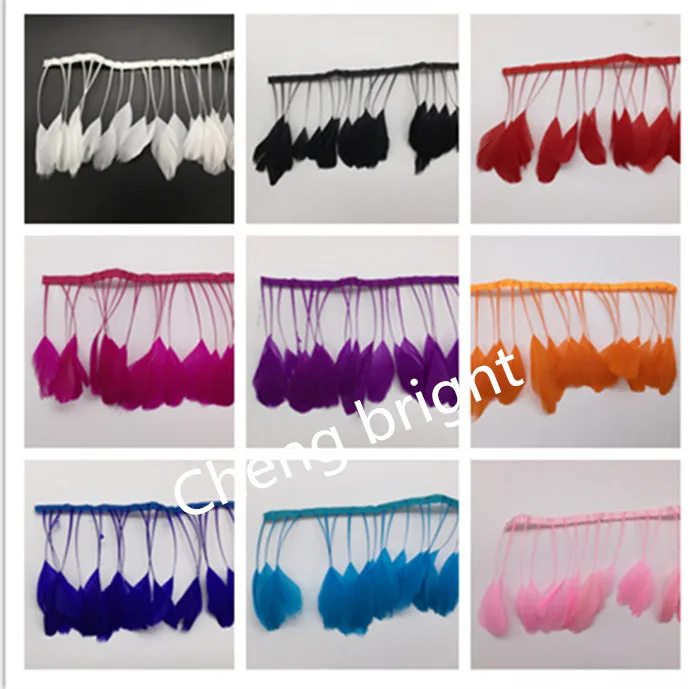 New ! 10-15 wide 12color dyed natural stripped goose rooster feather ribbon pheasant chicken feather fringe sewing carft 2 yards
New ! 10-15 wide 12color dyed natural stripped goose rooster feather ribbon pheasant chicken feather fringe sewing carft 2 yards