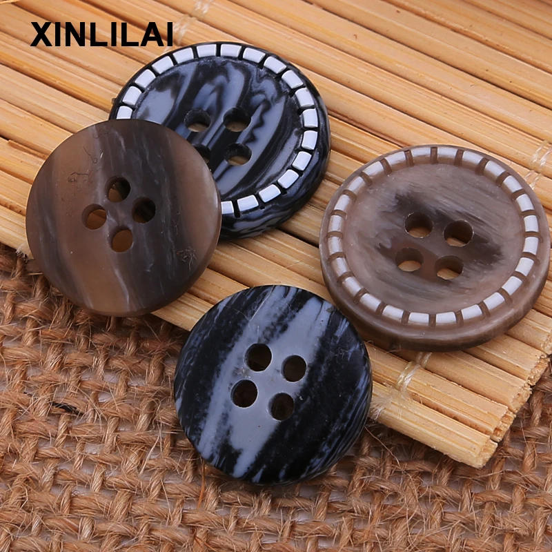 10pcs-100pcs Resin Buttons 4 Holes Striped Lace Clothing Round Button Sewing Craft DIY Decorative Accessories Wholesaleable
10pcs-100pcs Resin Buttons 4 Holes Striped Lace Clothing Round Button Sewing Craft DIY Decorative Accessories Wholesaleable