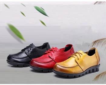 National Style Real Leather Female Single Shoes Driving Soft Bottom Casual Ladies Shoes Pregnant Women Non-slip Wear Resistant
National Style Real Leather Female Single Shoes Driving Soft Bottom Casual Ladies Shoes Pregnant Women Non-slip Wear Resistant
