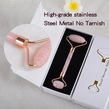 60 pieces The New Jade Sawtooth Roller Face Scraping Tool Natural Rose Quartz Massage Body Face Healing Stone Health Care Beauty
60 pieces The New Jade Sawtooth Roller Face Scraping Tool Natural Rose Quartz Massage Body Face Healing Stone Health Care Beauty