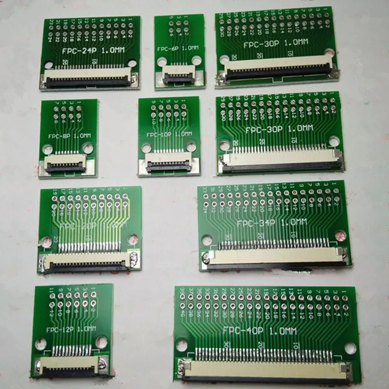 1.0mm Connector one-side weldin FFC/FPC 8P Connector Adapter Plate Flat Cable Socket Adaptor Connector for PCB Board TFT LCD
1.0mm Connector one-side weldin FFC/FPC 8P Connector Adapter Plate Flat Cable Socket Adaptor Connector for PCB Board TFT LCD