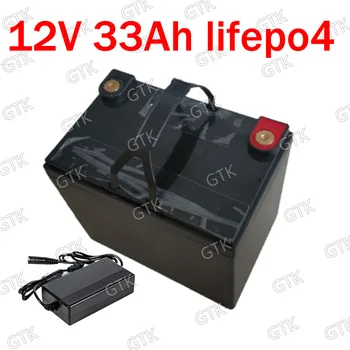GTK waterproof Lifepo4 12v 33Ah lithium battery BMS 4S for 360W Hernia lamp Fish finder Monitor UPS solar storage RV +5A Charger
GTK waterproof Lifepo4 12v 33Ah lithium battery BMS 4S for 360W Hernia lamp Fish finder Monitor UPS solar storage RV +5A Charger