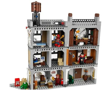 Marvel Avengers Infinity War Sanctum Sanctorum Showdown Iron man Spidermans Building Block Toys Compatible dropshipping
Marvel Avengers Infinity War Sanctum Sanctorum Showdown Iron man Spidermans Building Block Toys Compatible dropshipping