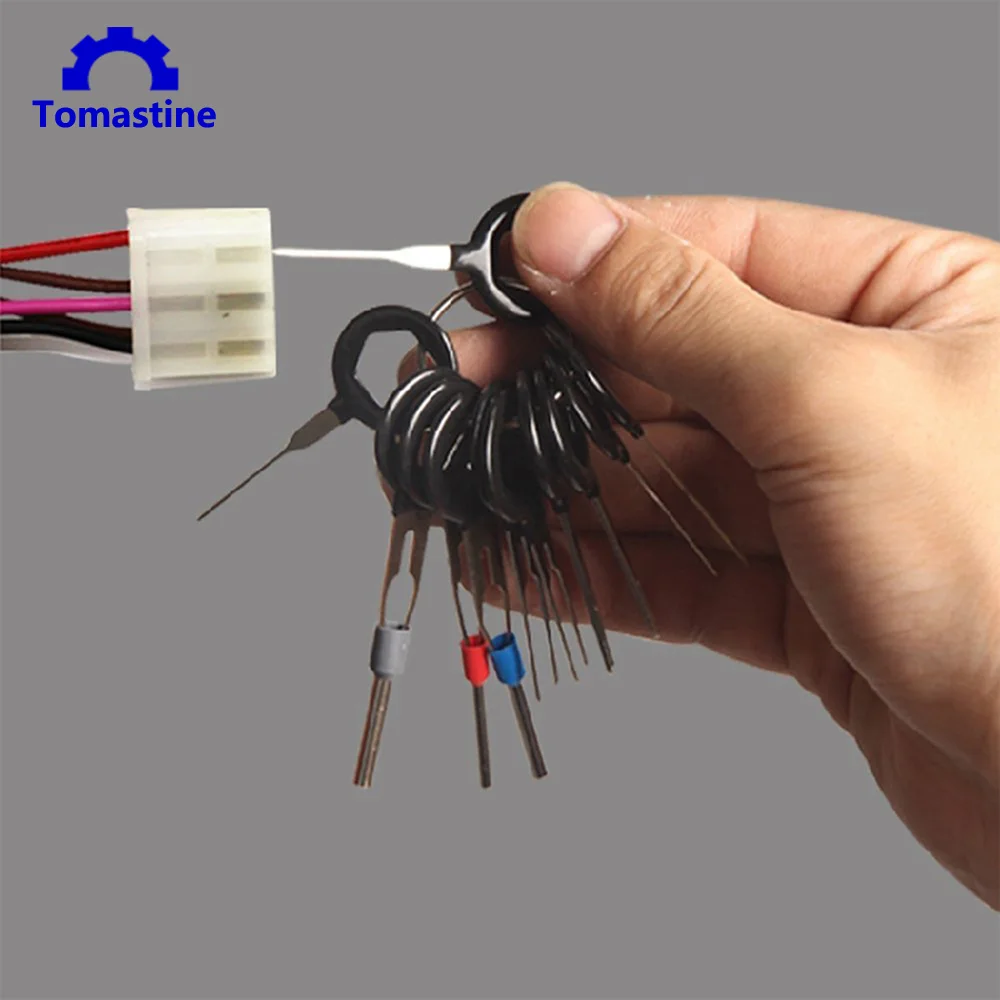 Terminal Removal Tools Car Electrical Wiring Crimp Connector Pin Extractor Kit Car Repair Hand Tool Set Plug key
Terminal Removal Tools Car Electrical Wiring Crimp Connector Pin Extractor Kit Car Repair Hand Tool Set Plug key