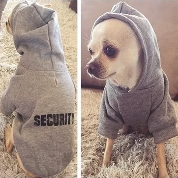 Security Dog Clothes Classic Pet Dog Hoodies Clothes For Small Dog Autumn Coat Jacket for Yorkie Chihuahua Puppy Clothing 10d3S1
Security Dog Clothes Classic Pet Dog Hoodies Clothes For Small Dog Autumn Coat Jacket for Yorkie Chihuahua Puppy Clothing 10d3S1
