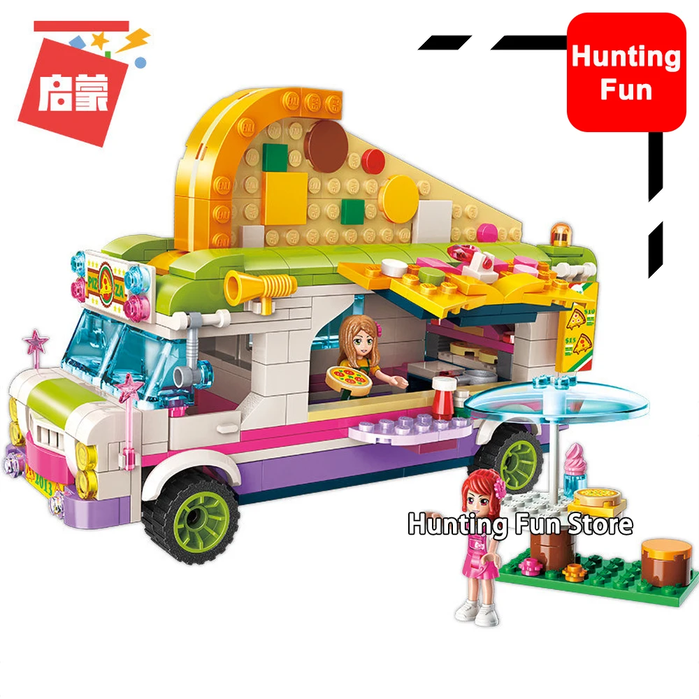 414pcs 2013 Fit Legoness Friends Set Summer pizza car Rest table Mini figures Minifigs Model Building Blocks Toys Girls Creative
414pcs 2013 Fit Legoness Friends Set Summer pizza car Rest table Mini figures Minifigs Model Building Blocks Toys Girls Creative
