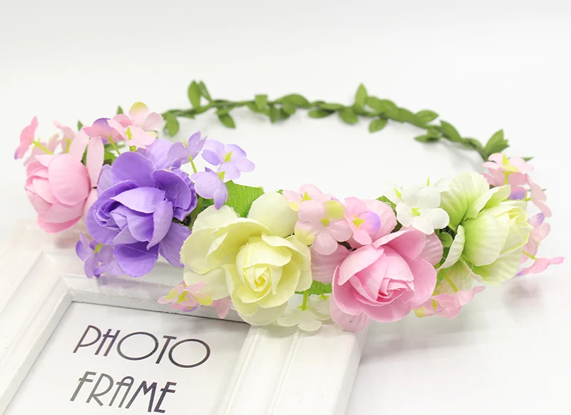 Korea trendy wedding Bridemaid Boho Floral Flower Festival Forehead Headband wedding party lady princess Hairband Garland
Korea trendy wedding Bridemaid Boho Floral Flower Festival Forehead Headband wedding party lady princess Hairband Garland