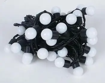 5m Wedding LED light Colorful round balls Christmas flash string lights Party Pendant Drop Ornaments Glow Party Supplies 
5m Wedding LED light Colorful round balls Christmas flash string lights Party Pendant Drop Ornaments Glow Party Supplies